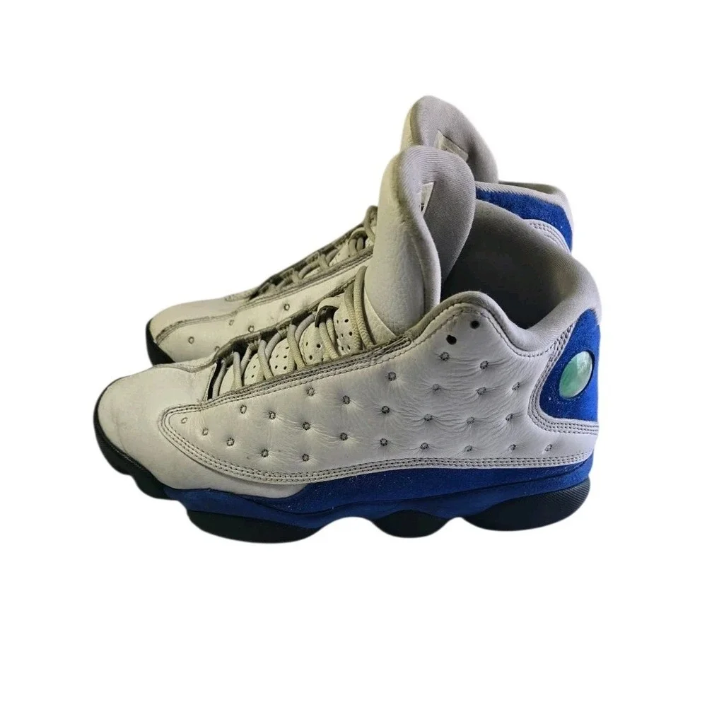 Nike Air Jordan 13 Retro Mens Athletic Shoes Size 9.5 Hyper Royal Mid Basketball